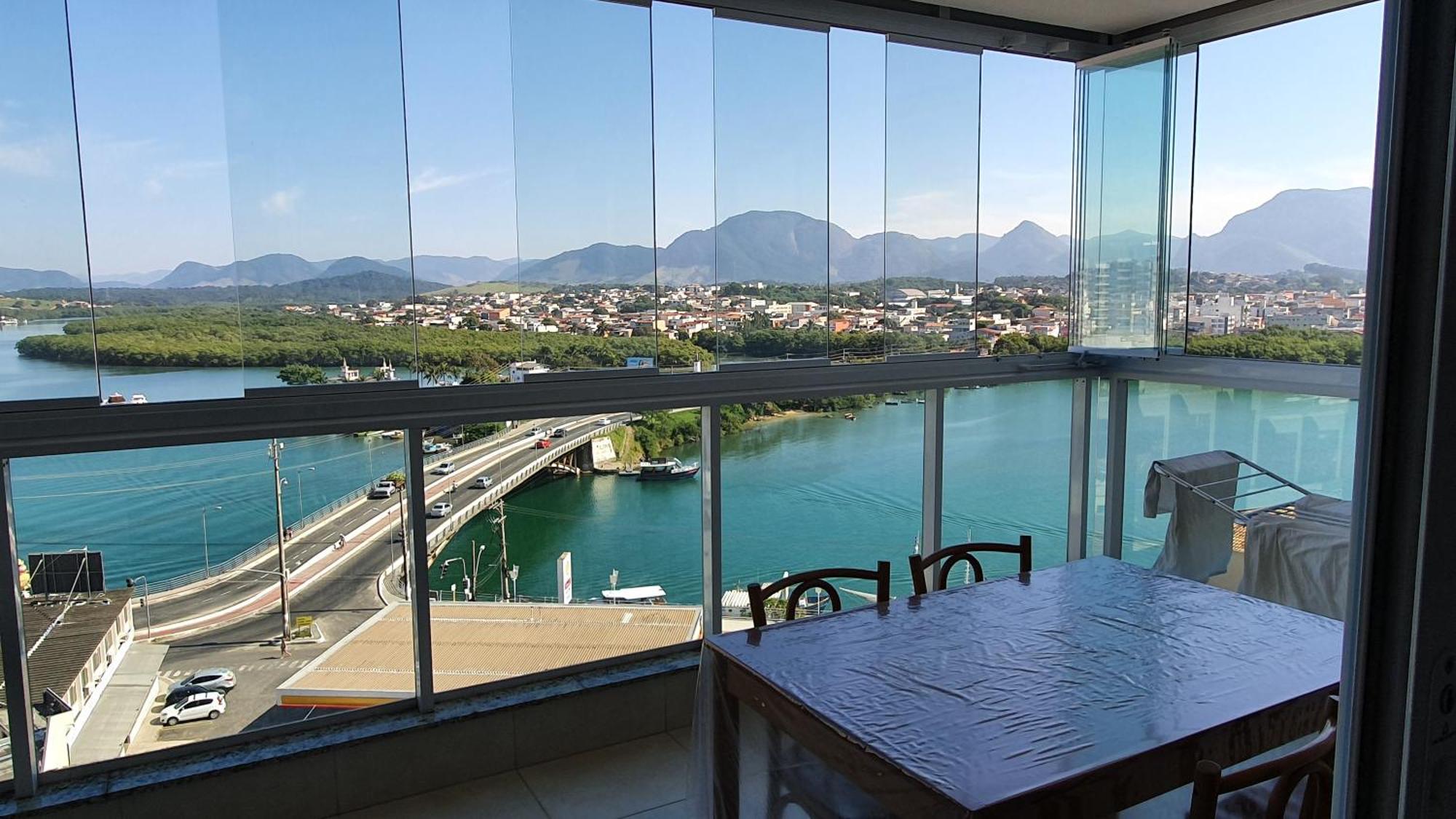 Apt Com Dois Quartos, Novo, Centro De Guarapari! Varanda Gourmet Com Vista Mar, Churrasqueira, Smart Tv, Wi-Fi 200 Mb, Lavadora De Roupas E Garagem Privativa Eksteriør bilde